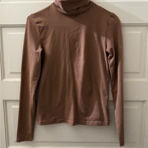TNA Cocoa Long Sleeve Turtleneck